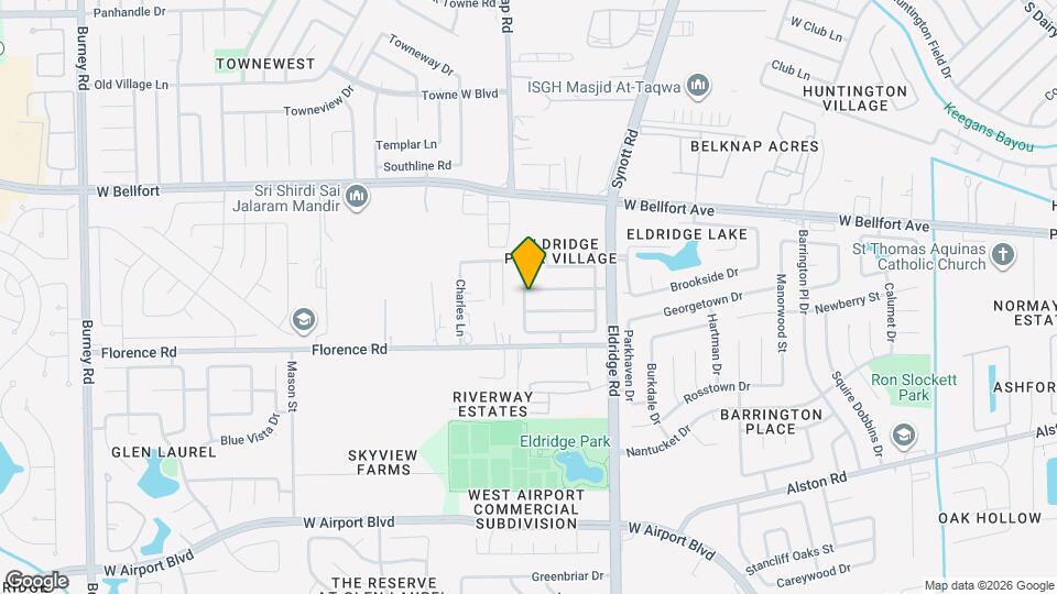 13535 Eldridge Villa St Map and Location Details