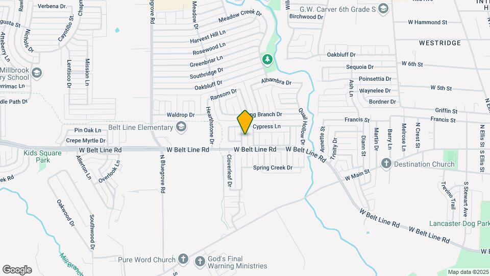 510 Branchwood Dr Map and Location Details
