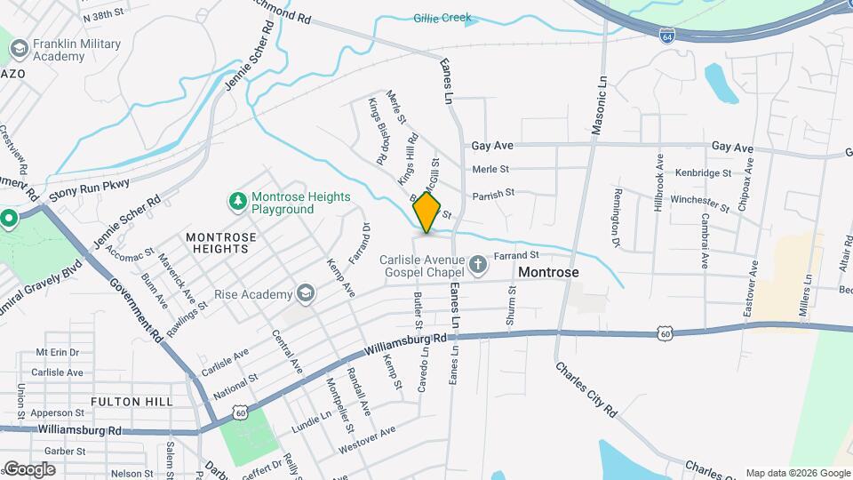 2405 Granville Ave Map and Location Details