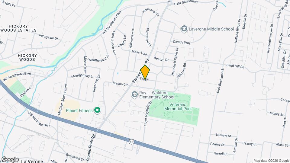 906 Tal Ln Mapa y Detalles de la Ubicación