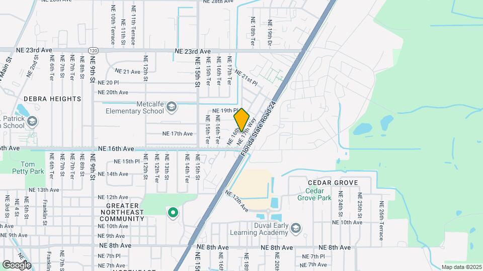 1708 NE 17th Way Map and Location Details