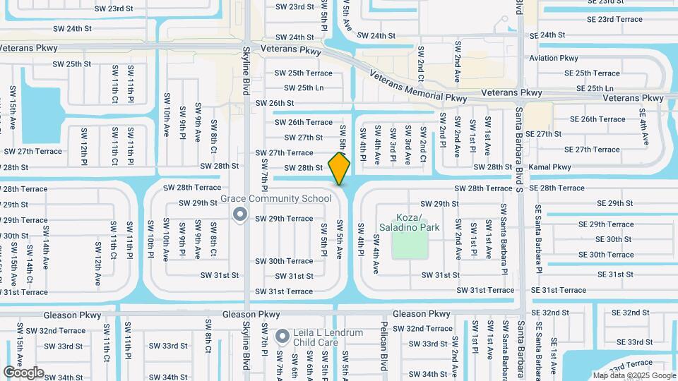 501 SW 28th Terrace Mapa y Detalles de la Ubicación