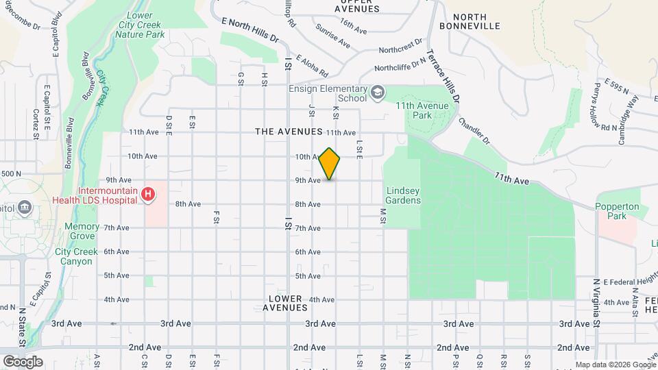 684 E 9th Ave Mapa y Detalles de la Ubicación