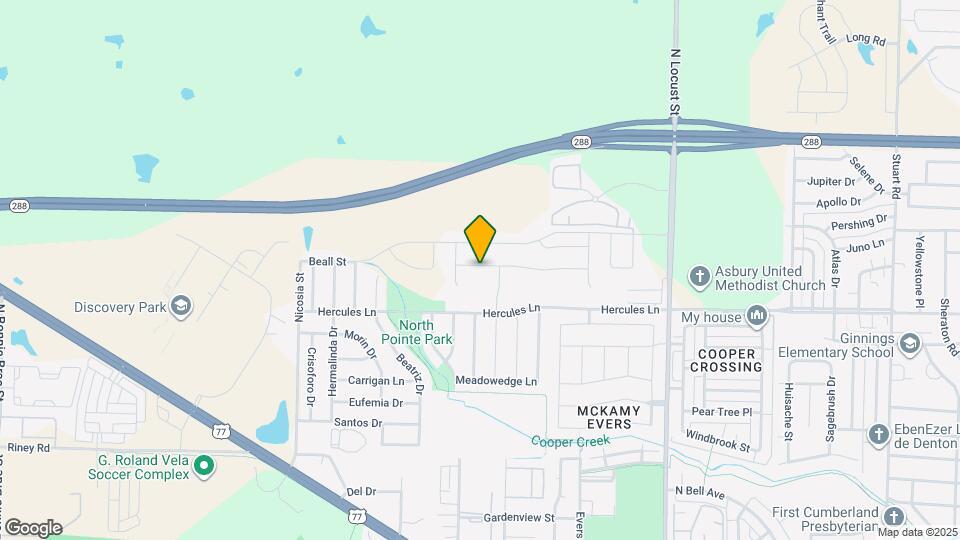 Beall Way Mapa y Detalles de la Ubicación