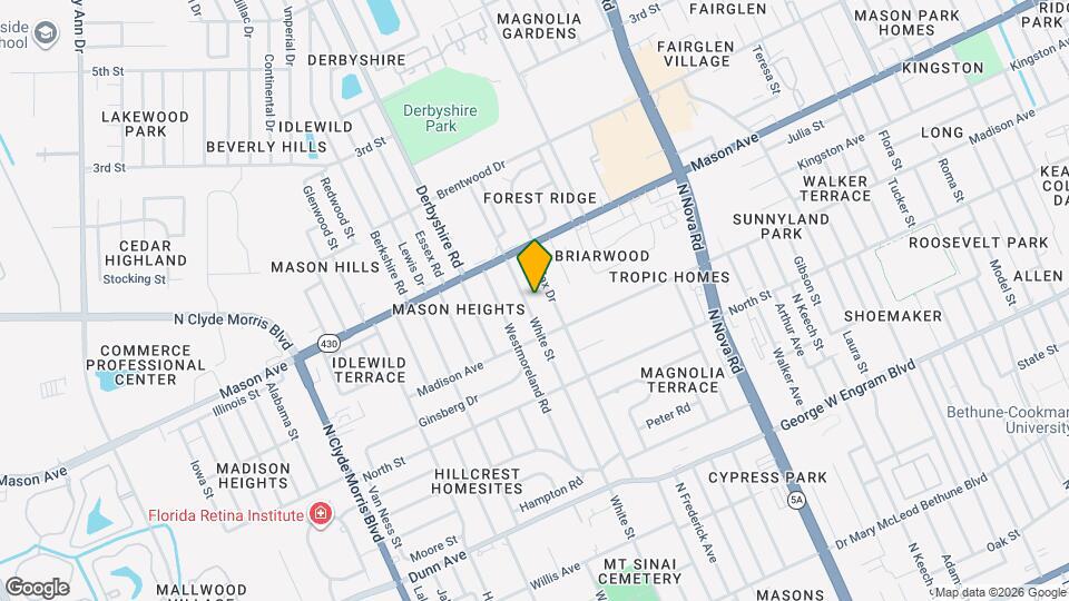 727 White St Map and Location Details