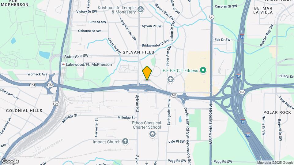 2053 Perkerson Rd SW Map and Location Details