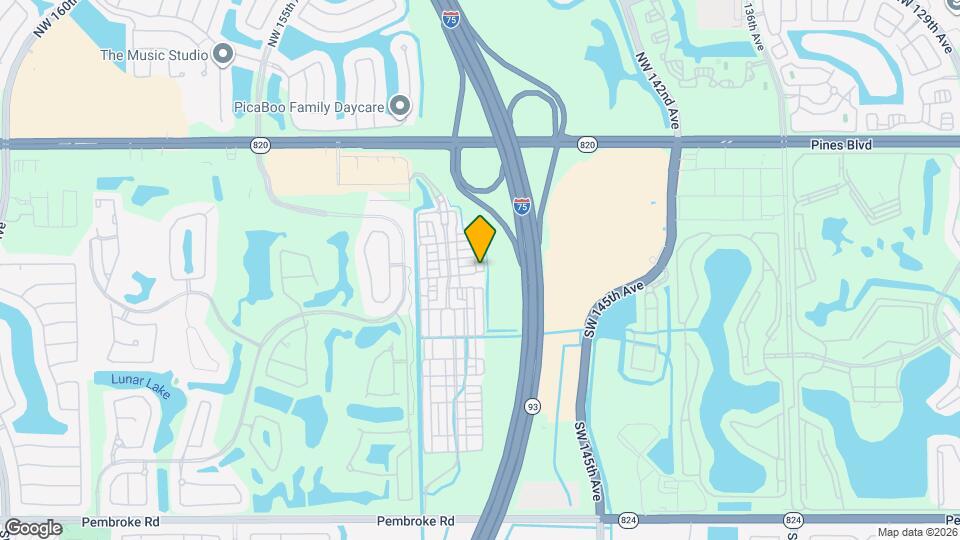 625 SW 146th Terrace Map and Location Details