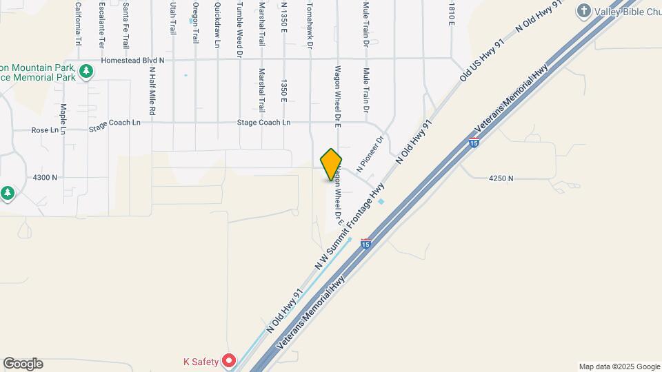 4281 Wagon Wheel Dr E Map and Location Details