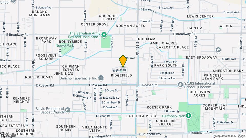 1450 E Bloch Rd Map and Location Details