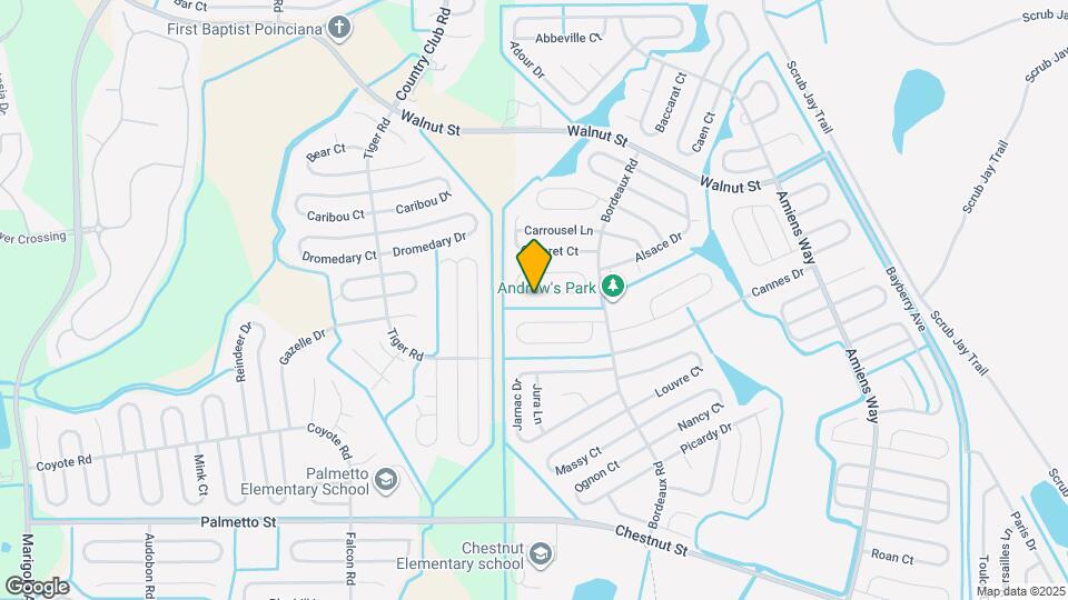 845 Marquis Ct Map and Location Details