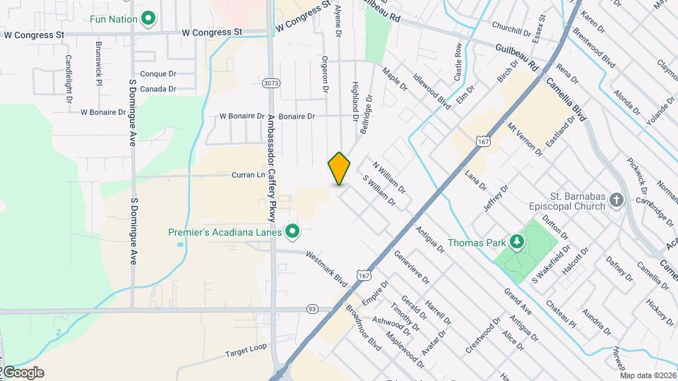 300 Belle Homme Dr Map and Location Details