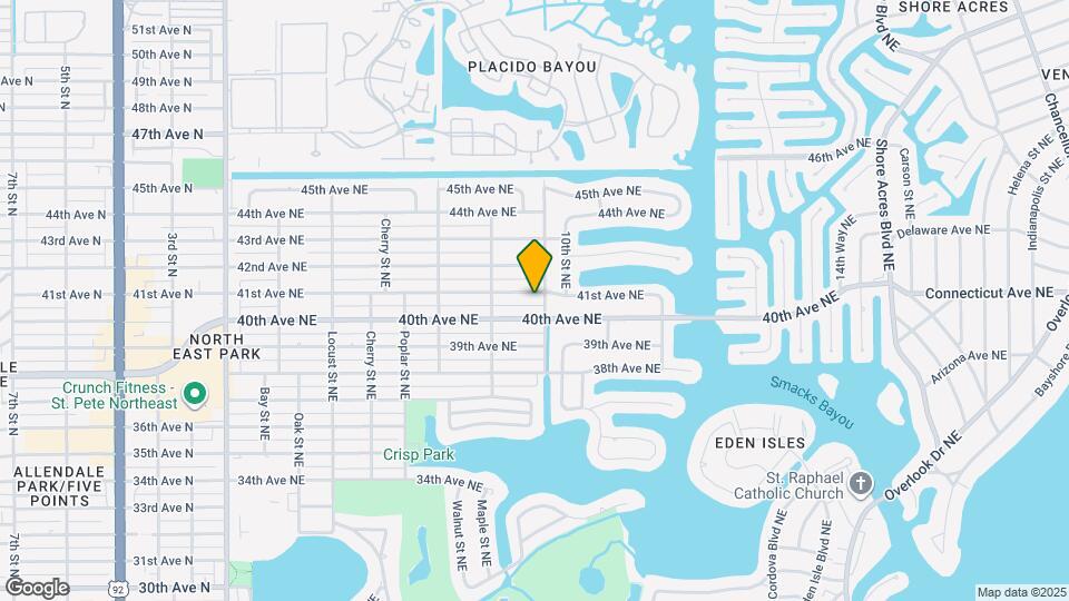 934 41st Ave NE Map and Location Details