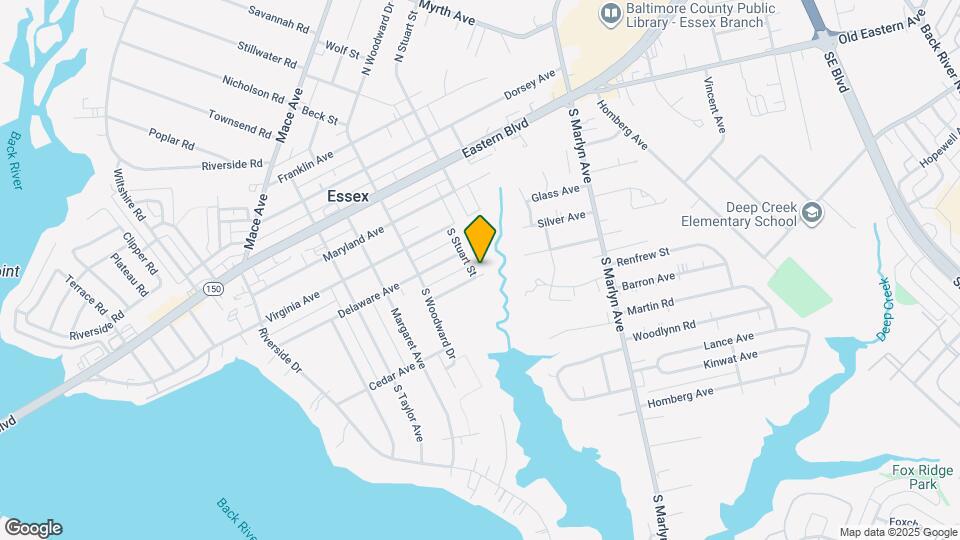 317 S Stuart St Map and Location Details