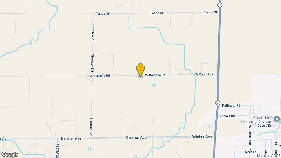 1581 W Cardella Rd Map and Location Details