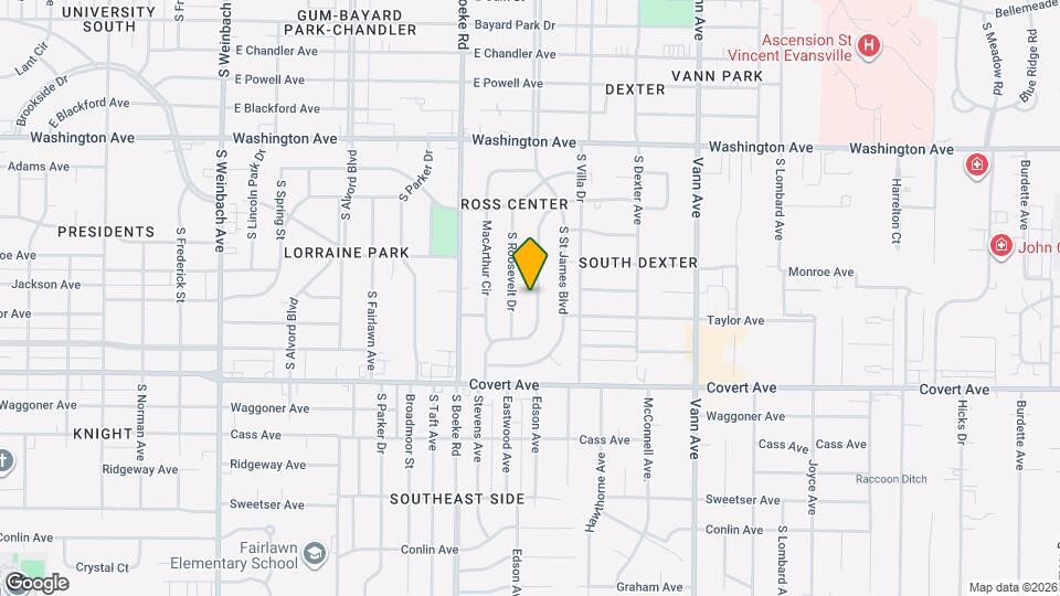 1401 S Ruston Ave Map and Location Details