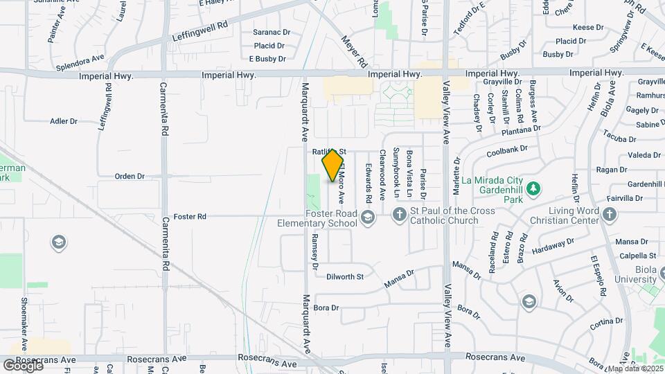 13128 Duffield Ave Map and Location Details