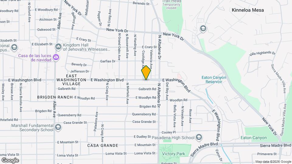 2438 E Washington Blvd, Unit 2438 Mapa y Detalles de la Ubicación