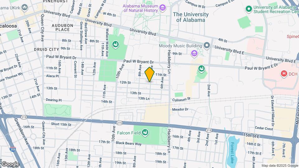 702 12th St Map and Location Details