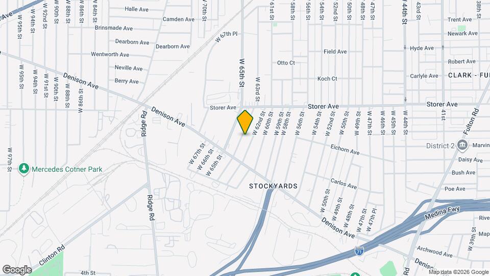 3451 W 63rd St Map and Location Details