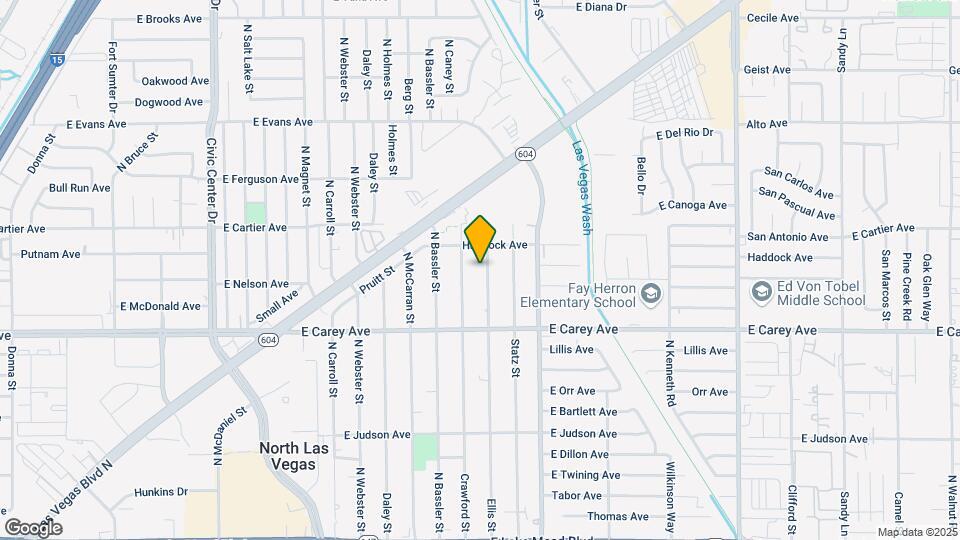 2519 Ellis St Mapa y Detalles de la Ubicación