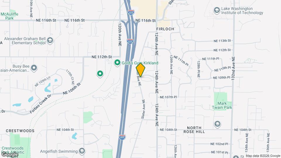 10902 Slater Ave NE Map and Location Details