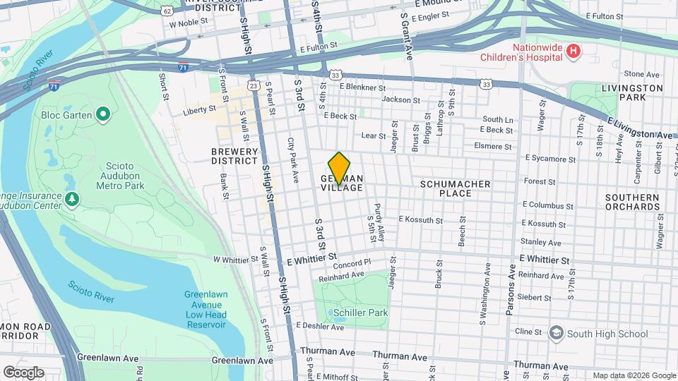 745 Mohawk St Map and Location Details