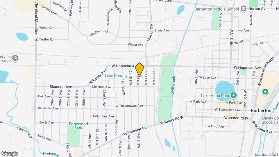 201 16th St NW Map and Location Details