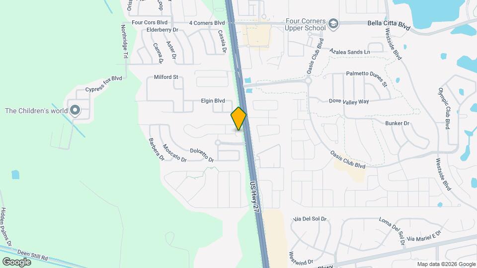 321 Corvina Dr Map and Location Details