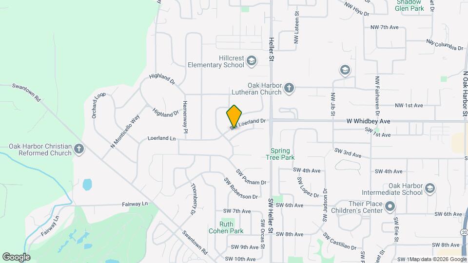 1640 SW Ponsteen Dr Map and Location Details