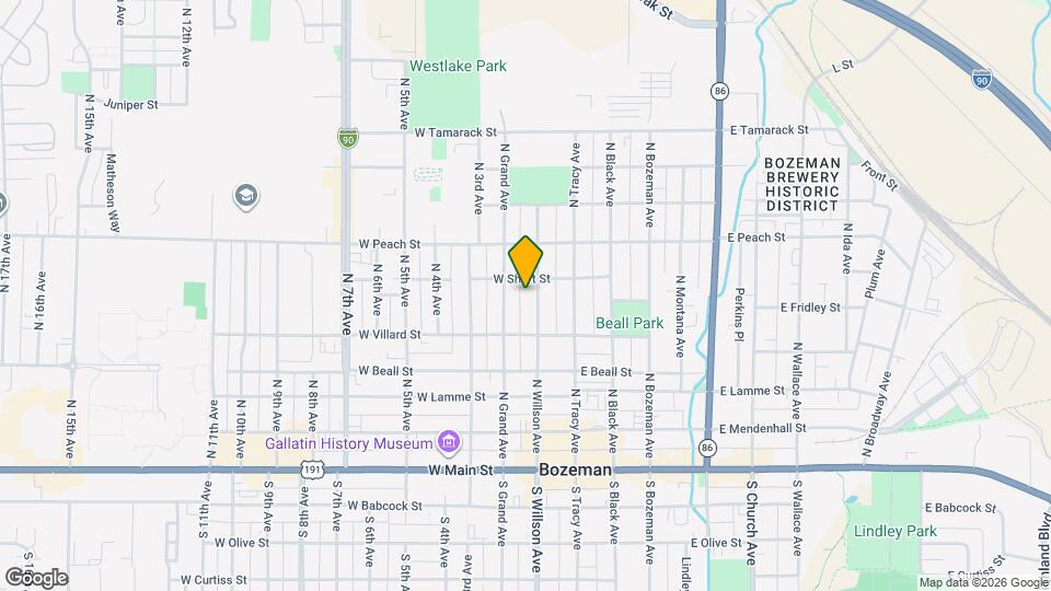 475 N Willson Ave Map and Location Details