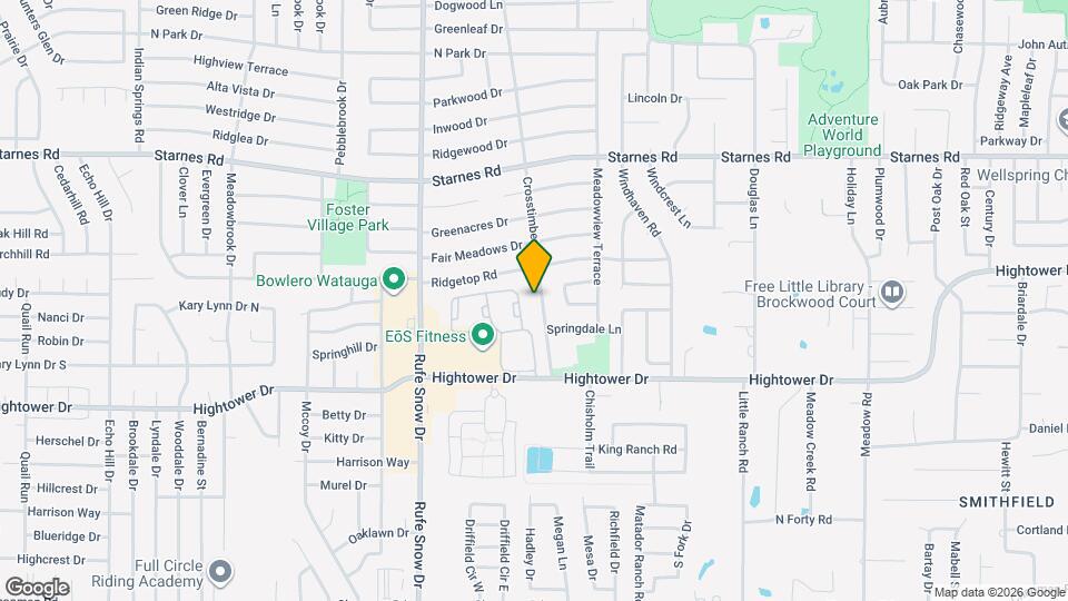 7041 Crosstimbers Ln Map and Location Details