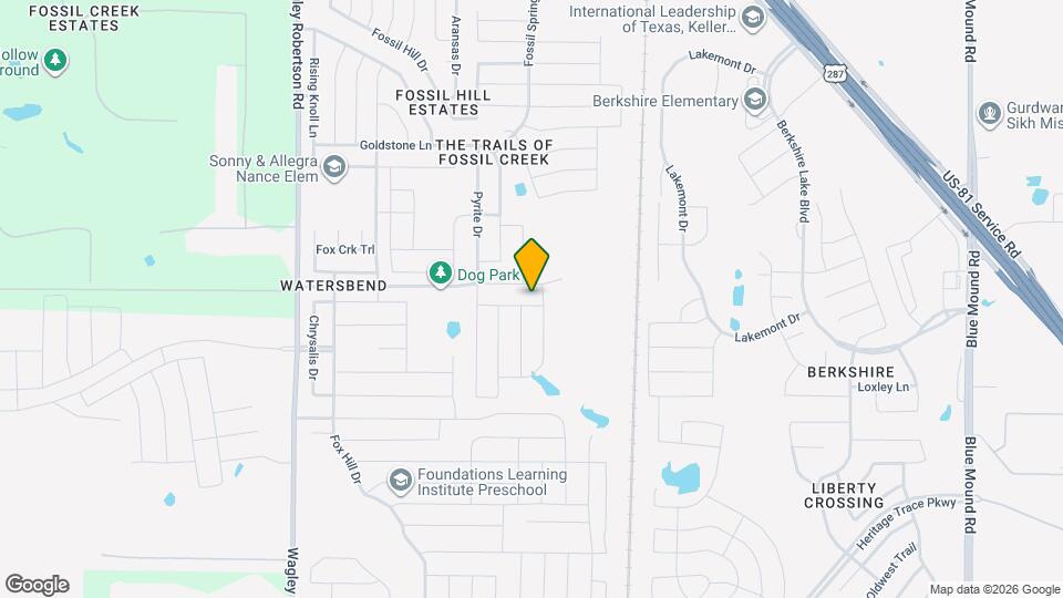 304 Chert Ln Mapa y Detalles de la Ubicación