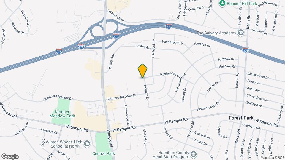 11785 Holgate Dr Map and Location Details