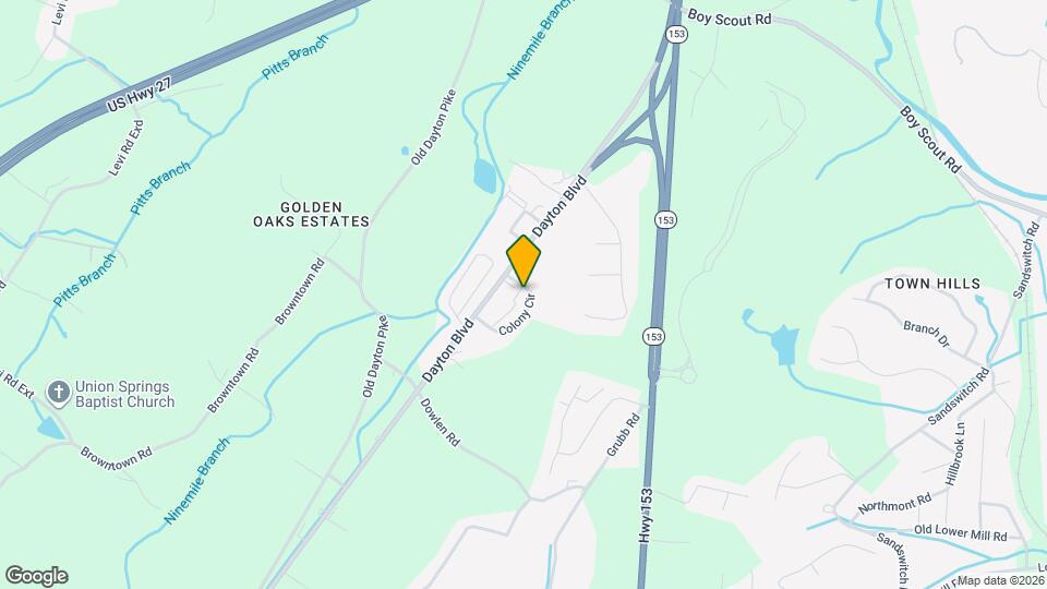 183 Colony Cir, Unit Unit 183 Map and Location Details