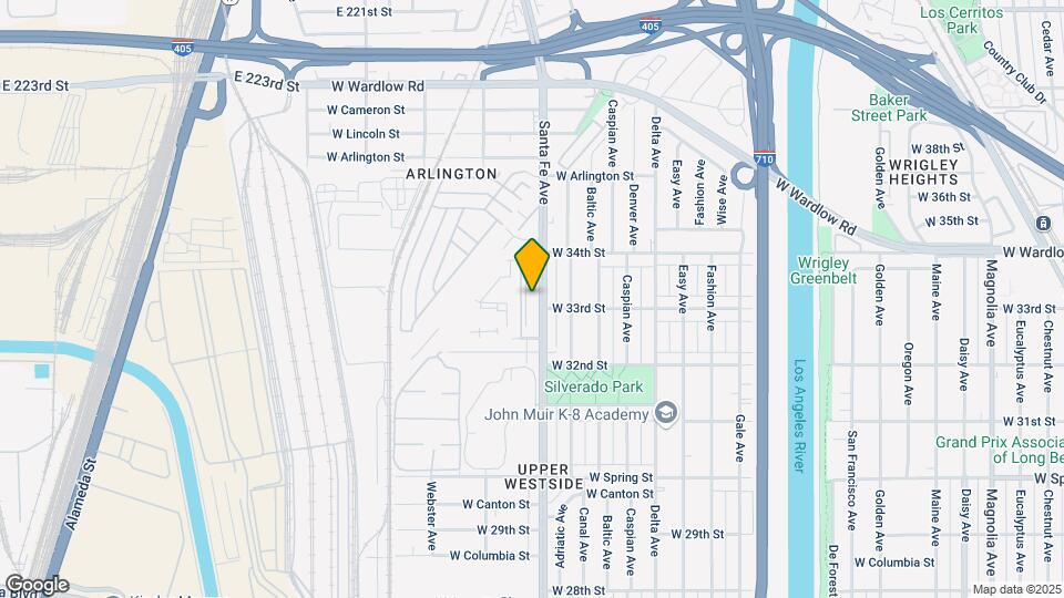 3265 Santa Fe Ave Map and Location Details