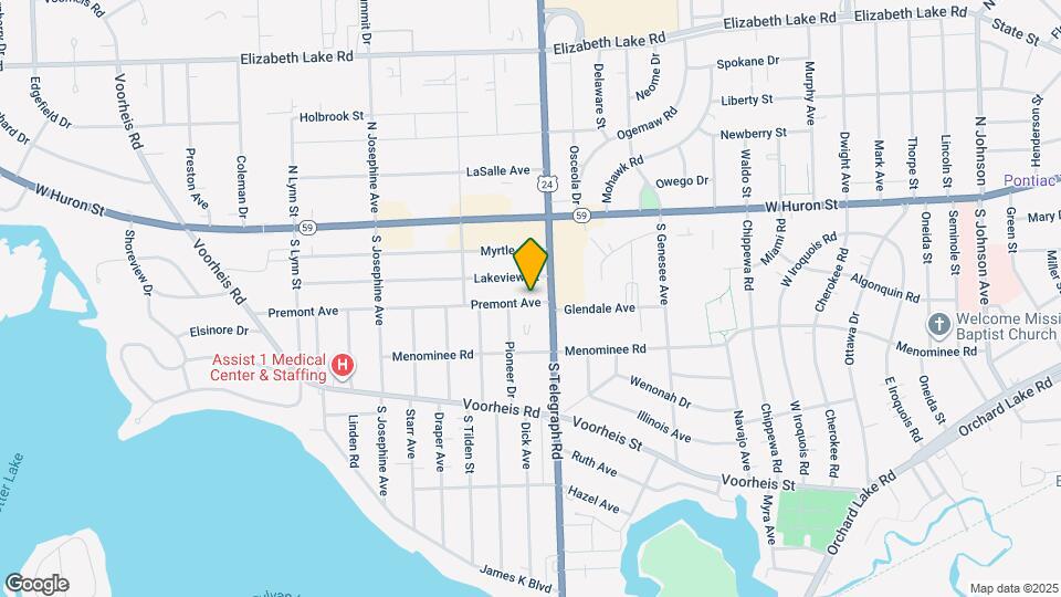 920 Premont Ave Map and Location Details