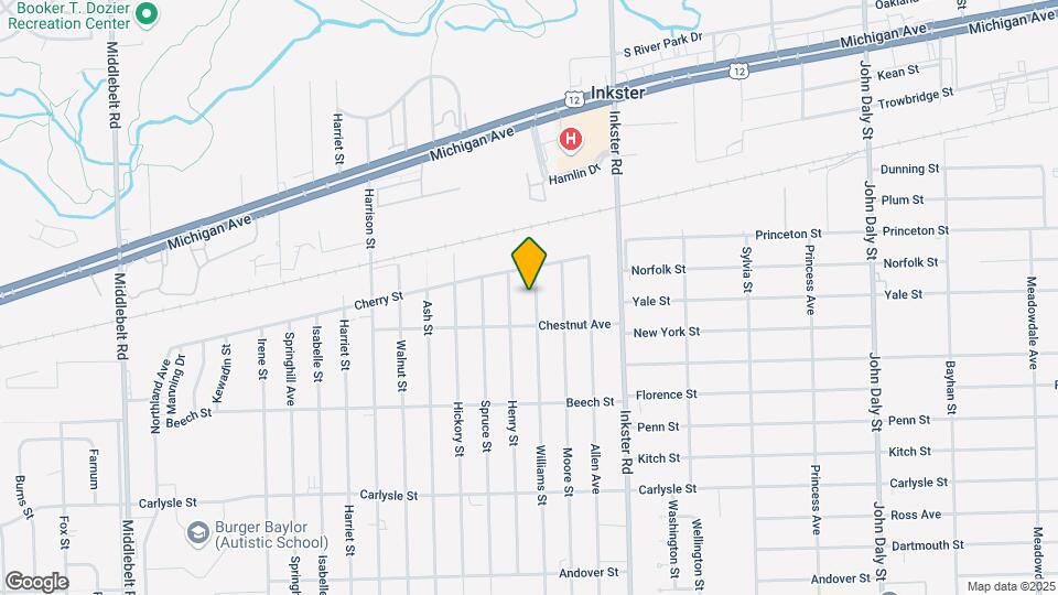 3425 Moore St Map and Location Details