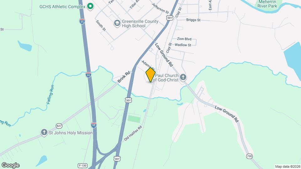 924 Old Halifax Rd Map and Location Details