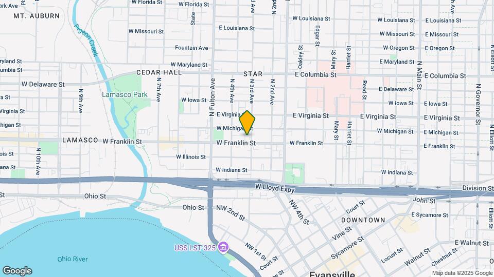 1011 W Franklin St Mapa y Detalles de la Ubicación