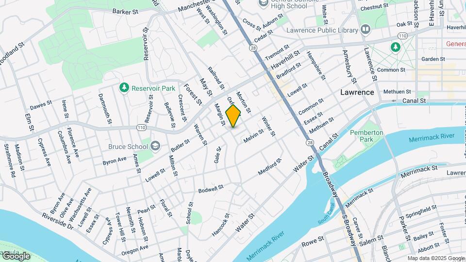 358-360 Lowell St Map and Location Details