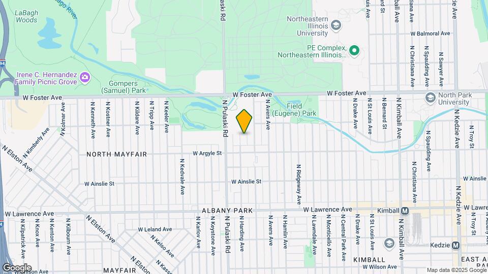 5031 N Harding Ave Mapa y Detalles de la Ubicación