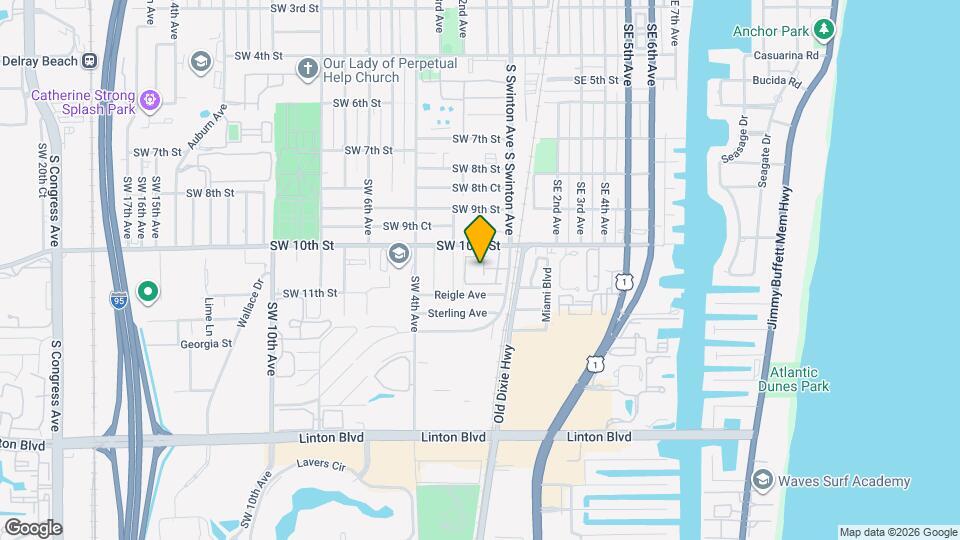 1020 E Longport Cir Map and Location Details