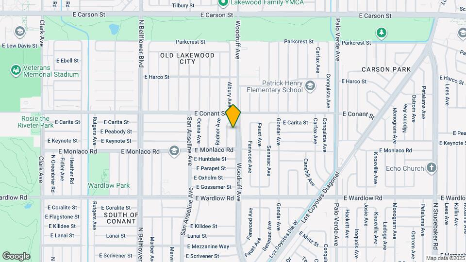3645 Woodruff Ave Map and Location Details