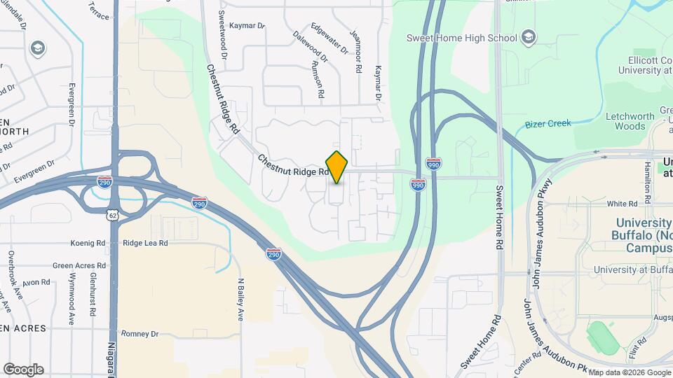 4585 Chestnut Ridge Rd Map and Location Details