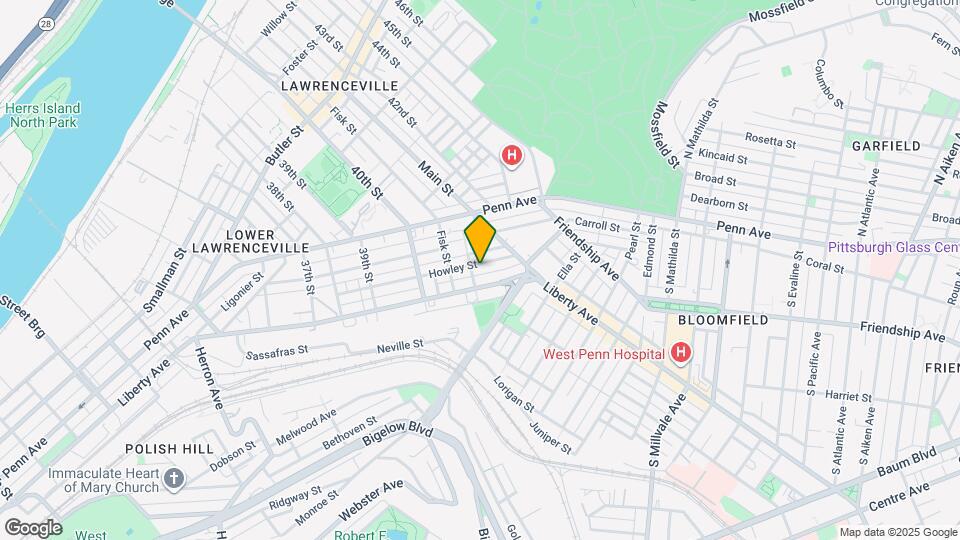 4058 Howley St Map and Location Details