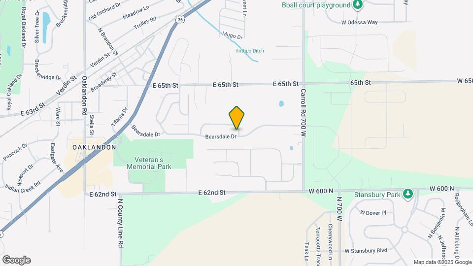 12450 Bearsdale Dr Map and Location Details