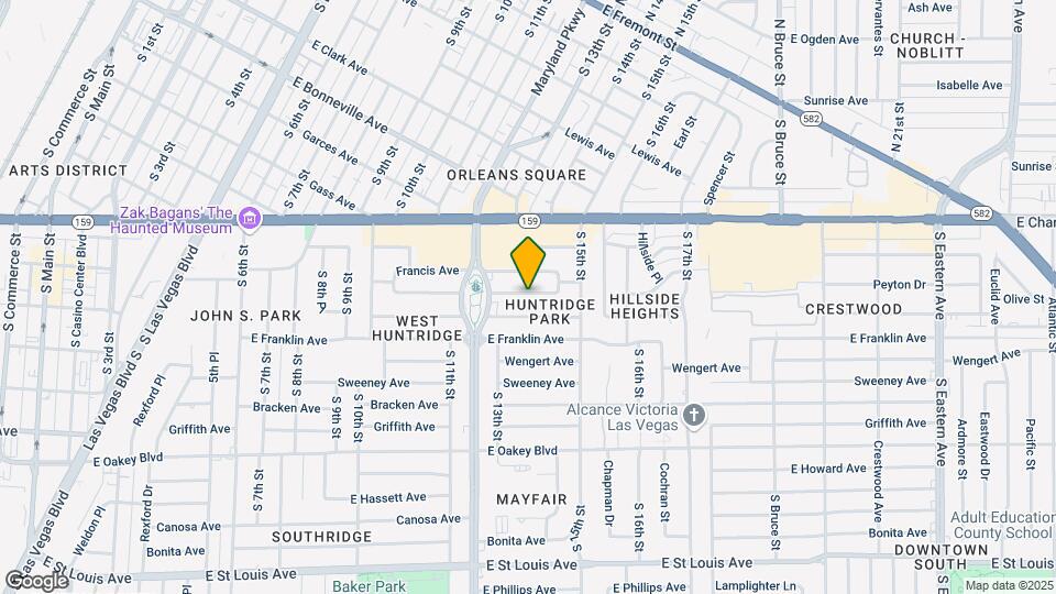 1320 Jessica Ave Mapa y Detalles de la Ubicación