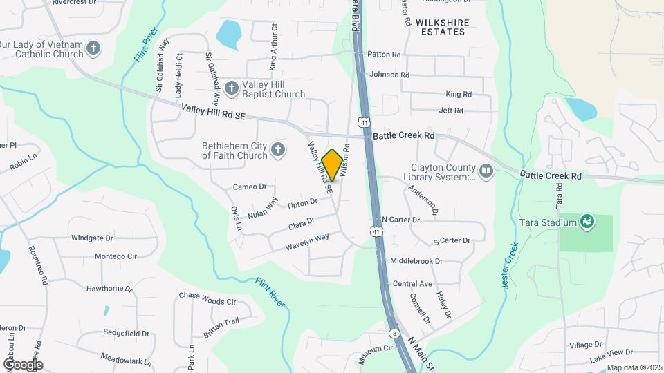 551 Valley Hill Rd SE Mapa y Detalles de la Ubicación