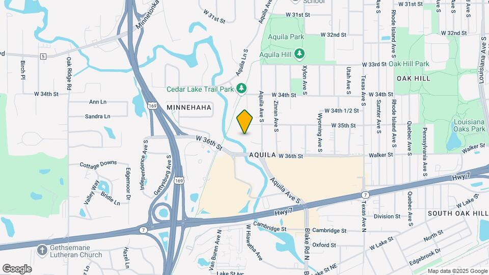 3544 Aquila Cir Map and Location Details