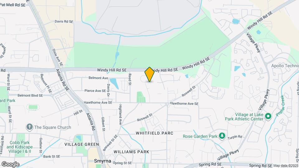 4001 Hawthorne Cir SE Map and Location Details